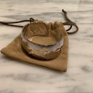 Hermès Silver Horse Cuff